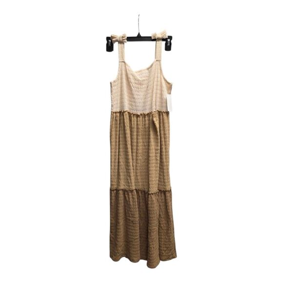 Design History Beige Maxi Dress Girls L - Picture 1 of 3